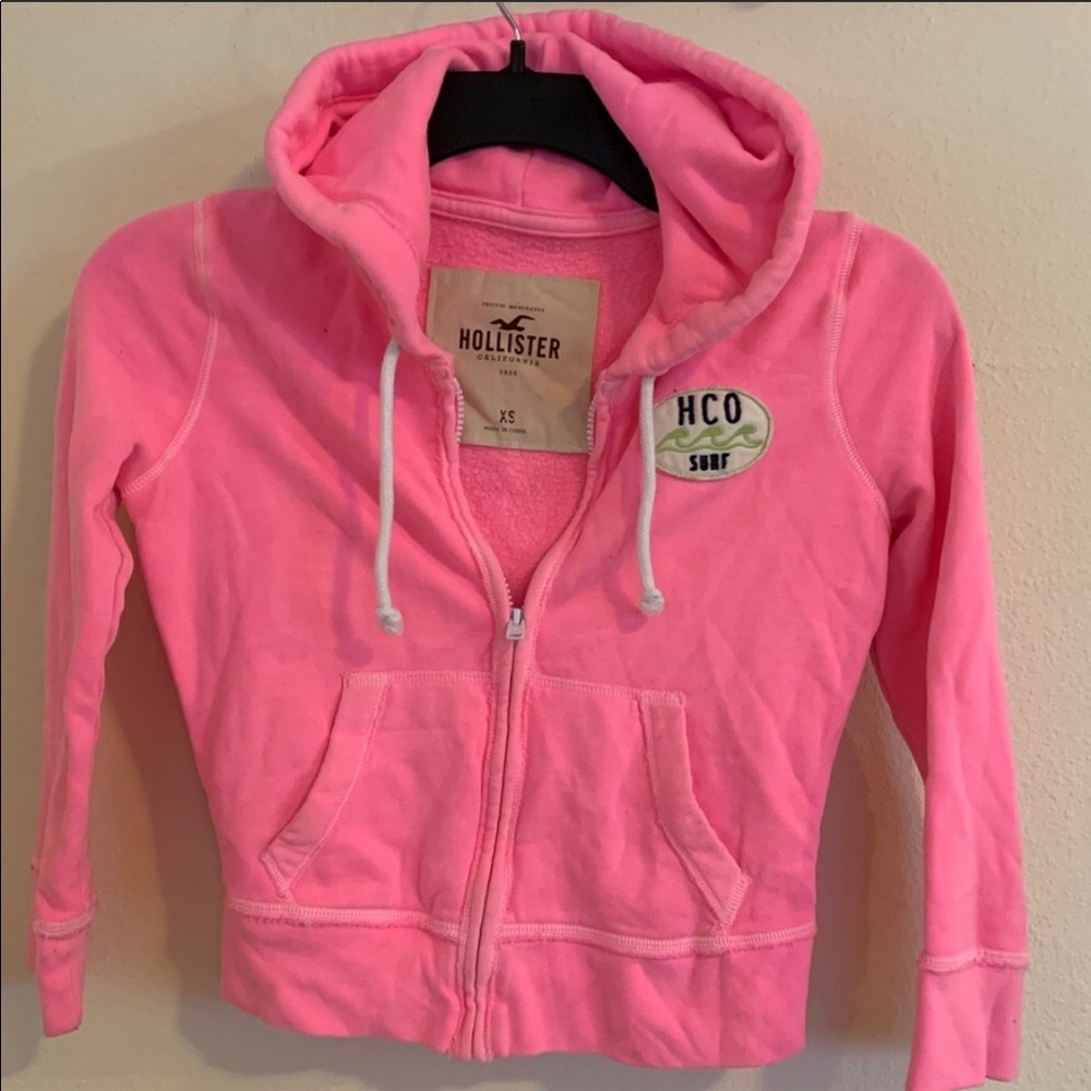 Crop zip up